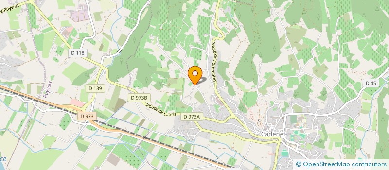 localisation de l'entreprise ARUTAM à CADENET