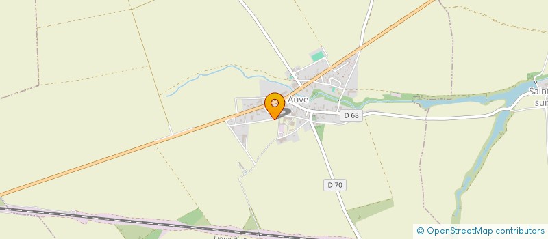 localisation de l'entreprise ARVA MECA  AUVE
