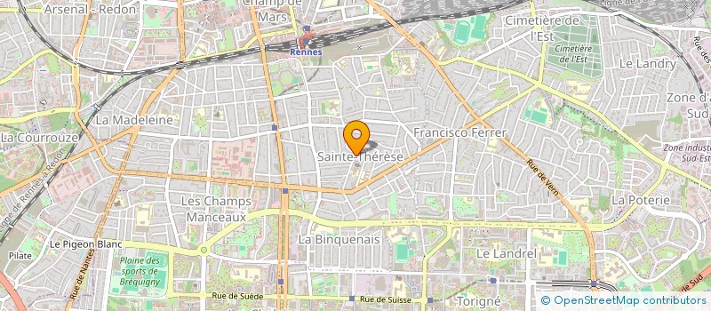 localisation de l'entreprise ARVAJU FINANCE  RENNES