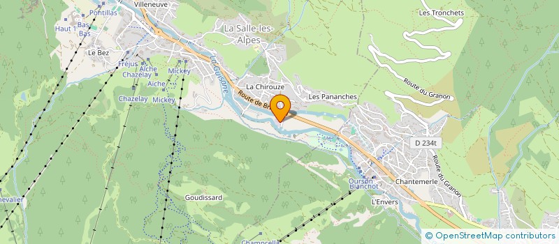 localisation de l'entreprise ARVALE  LA SALLE