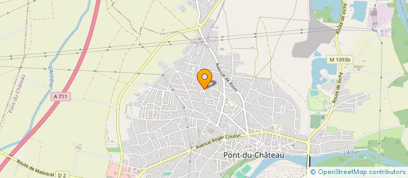 localisation de l'entreprise ARVERN'ECO LA PAPETERIE NATURE à PONT-DU-CHATEAU