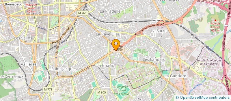 localisation de l'entreprise ARVERNE AUDIT  CLERMONT-FERRAND