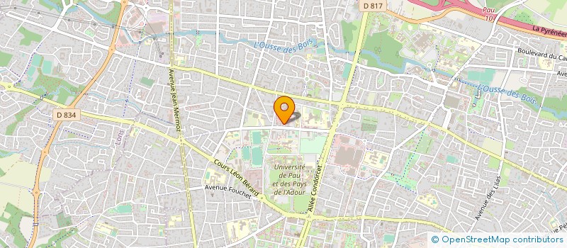 localisation de l'entreprise ARVERNE DRILLING à PAU