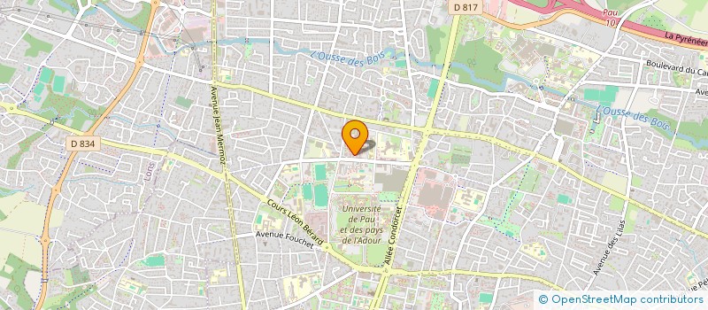 localisation de l'entreprise ARVERNE DRILLING SERVICES à PAU