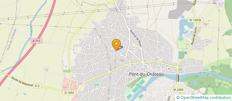 localisation de l'entreprise ARVERNES DEMENAGEMENT  CLERMONT-FERRAND