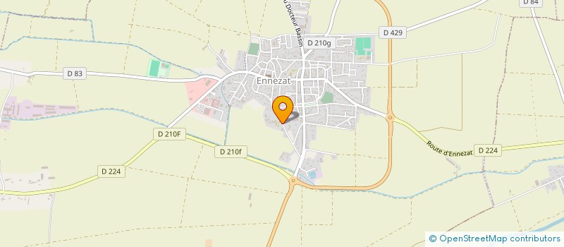 localisation de l'entreprise ARVERNOISE ENERGIES  ENTRAIGUES