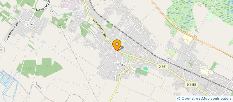 localisation de l'entreprise ARVERT MOBIL-HOME à ARVERT