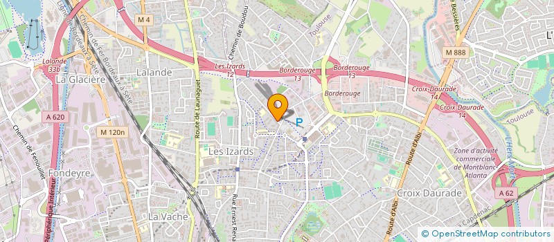 localisation de l'entreprise ARVEST à TOULOUSE