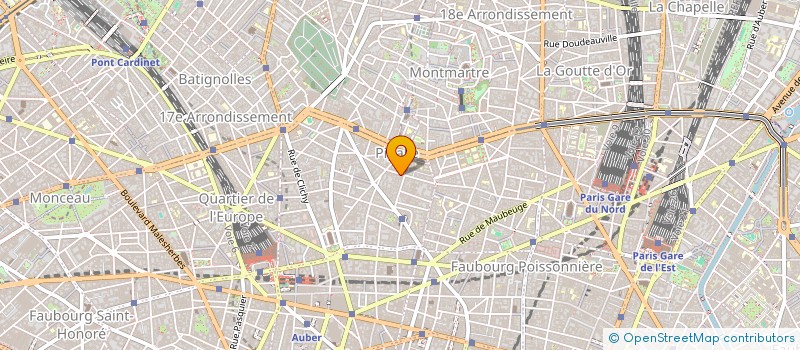 localisation de l'entreprise ARVETI à PARIS