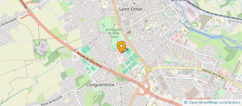 localisation de l'entreprise ARVH  LONGUENESSE