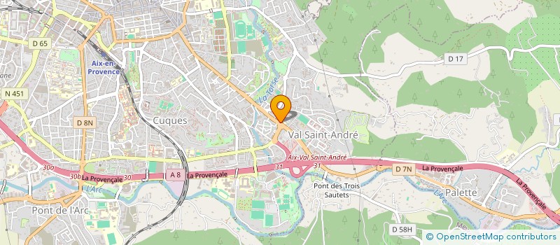localisation de l'entreprise ARVIC  AIX-EN-PROVENCE