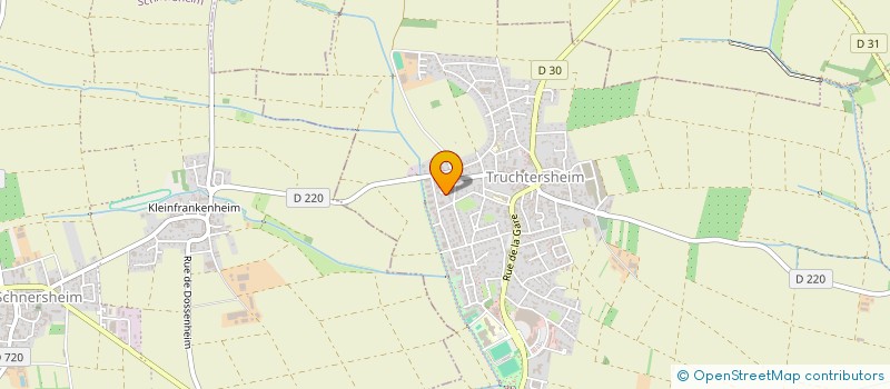 localisation de l'entreprise ARVIER  TRUCHTERSHEIM