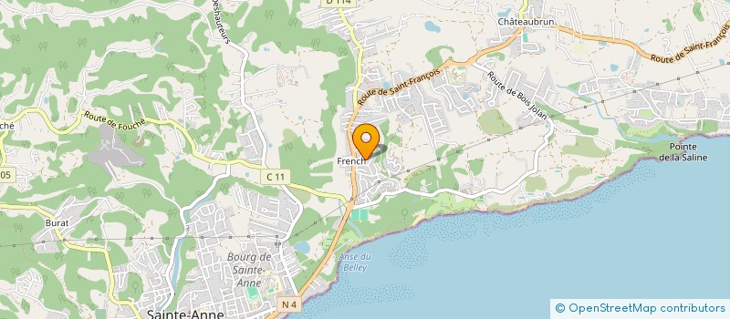 localisation de l'entreprise ARVIN  SAINTE-ANNE