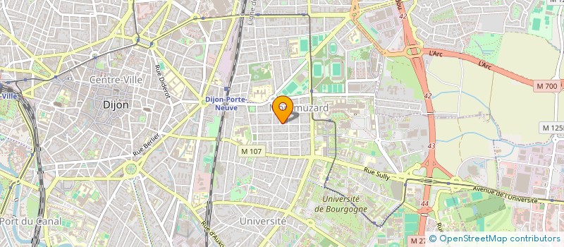 localisation de l'entreprise ARVIN AUTOMATISMES à DIJON