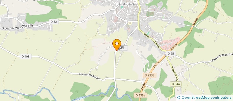 localisation de l'entreprise ARVIS EDITIONS  SAINT-SEVER