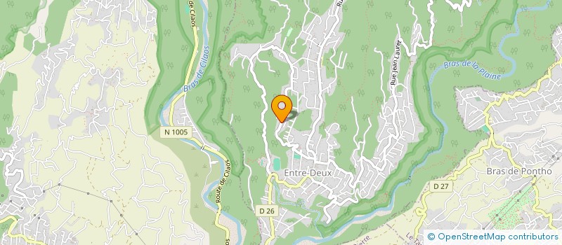 localisation de l'entreprise ARVISTON  ENTRE-DEUX