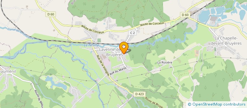 localisation de l'entreprise ARVORES  DOMFAING