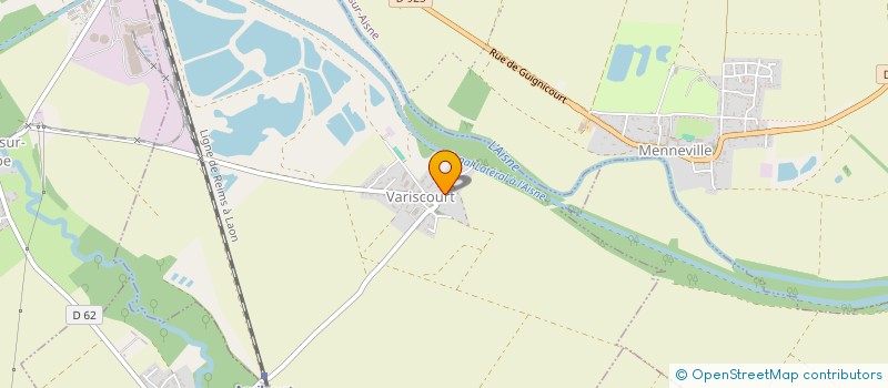 localisation de l'entreprise ARVORIA  VARISCOURT