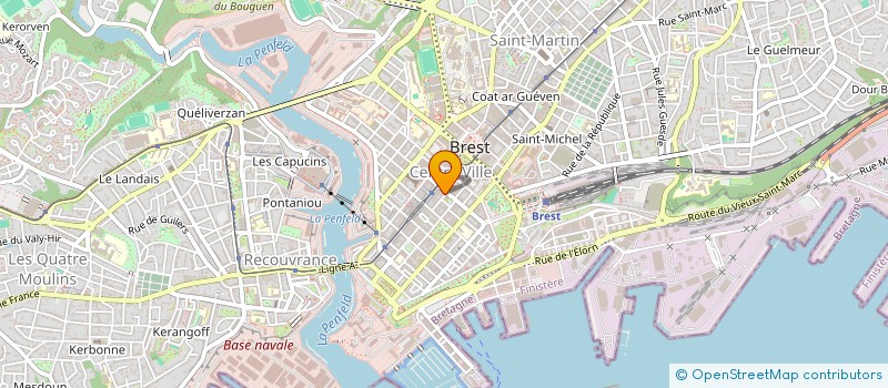 localisation de l'entreprise ARX à BREST