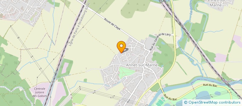 localisation de l'entreprise ARX7 HOLDING  CLAYE-SOUILLY