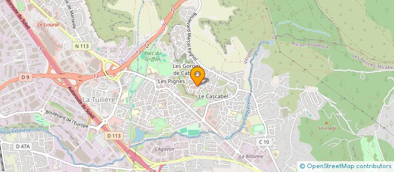 localisation de l'entreprise ARXA à LES PENNES-MIRABEAU