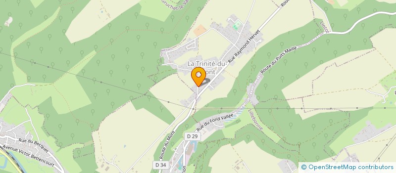 localisation de l'entreprise ARXAN  LA TRINITE-DU-MONT