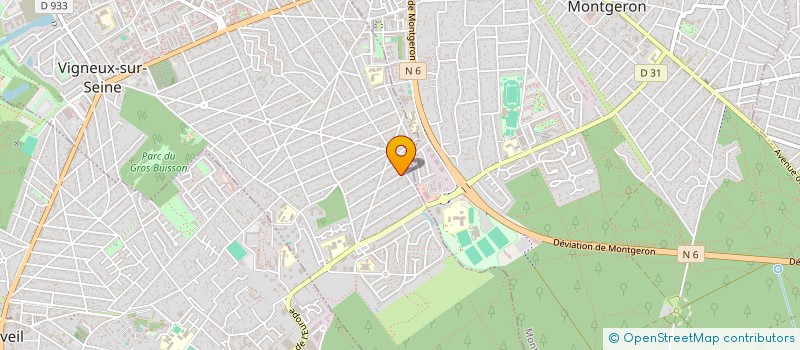 localisation de l'entreprise ARY à VIGNEUX-SUR-SEINE