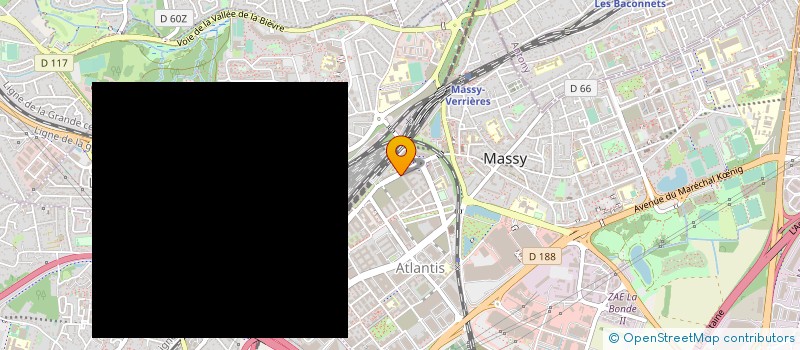 localisation de l'entreprise ARYA FOOD INDUSTRY à MASSY