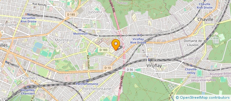 localisation de l'entreprise ARYA INVEST à VERSAILLES