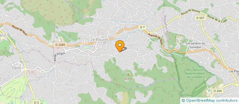 localisation de l'entreprise ARYA MANI  LE ROURET