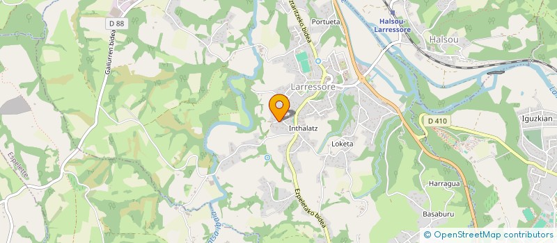 localisation de l'entreprise ARYA SERVICES  LARRESSORE