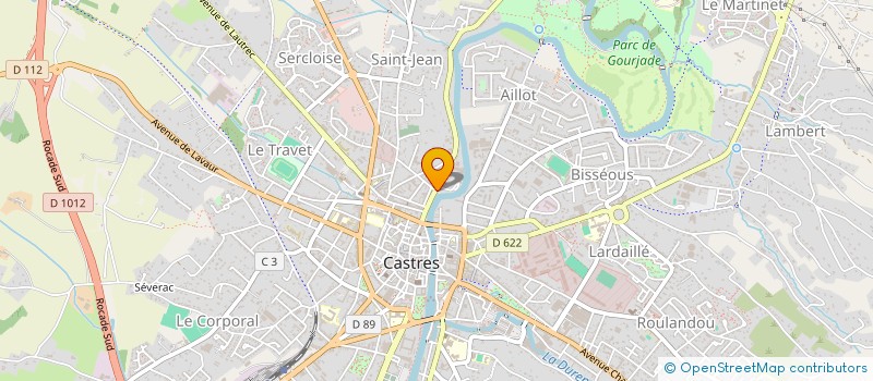 localisation de l'entreprise ARYA VITARAM  CASTRES