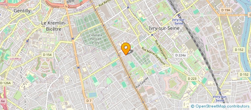 localisation de l'entreprise ARYAN SERVICES à IVRY-SUR-SEINE