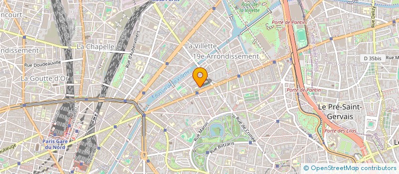 localisation de l'entreprise ARYANA RESTO CLUB  PARIS