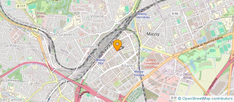 localisation de l'entreprise ARYATOWERS à VERSAILLES