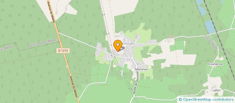 localisation de l'entreprise ARYLISS à LISTRAC-MEDOC
