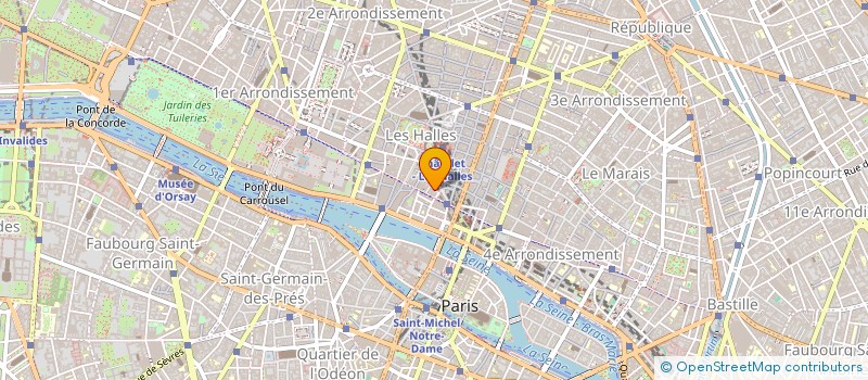 localisation de l'entreprise ARYM CLASS à PARIS