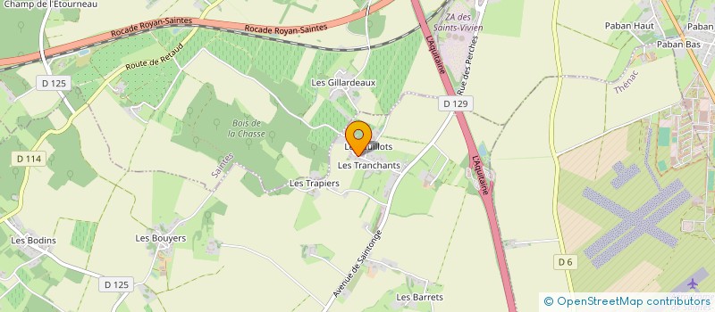 localisation de l'entreprise ARYONA  CHERMIGNAC