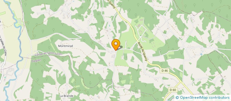 localisation de l'entreprise ARYS  CENAC-ET-SAINT-JULIEN