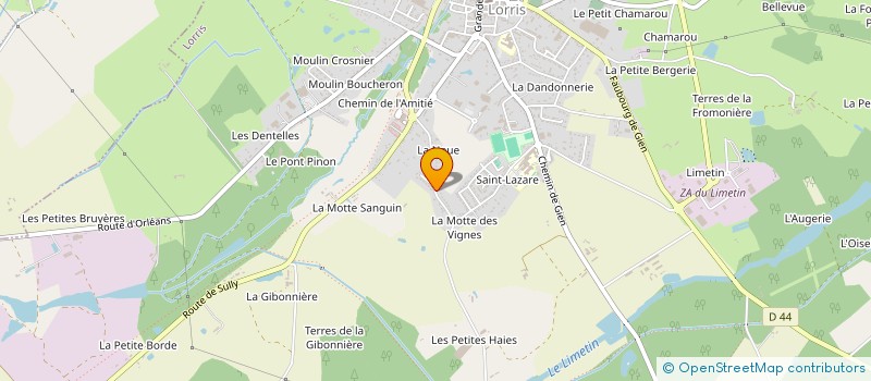localisation de l'entreprise ARYS HOLDING à LORRIS