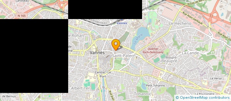 localisation de l'entreprise ARZ 56 à VANNES