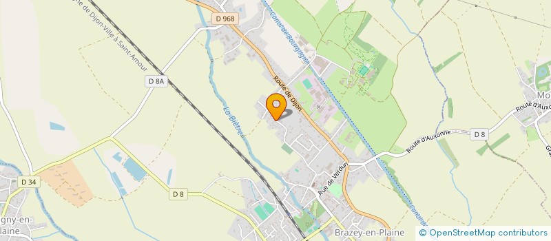 localisation de l'entreprise ARZ  BRAZEY-EN-PLAINE