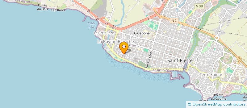 localisation de l'entreprise ARZA CONCEPT à SAINT-PIERRE