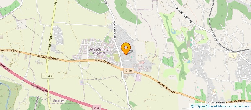 localisation de l'entreprise ARZACHENA  EGUILLES