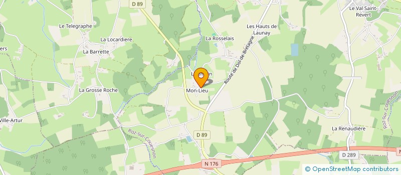 localisation de l'entreprise ARZAVEOL  ROZ-SUR-COUESNON