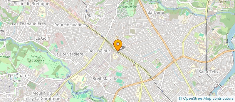 localisation de l'entreprise ARZEL MANAGEMENT à NANTES