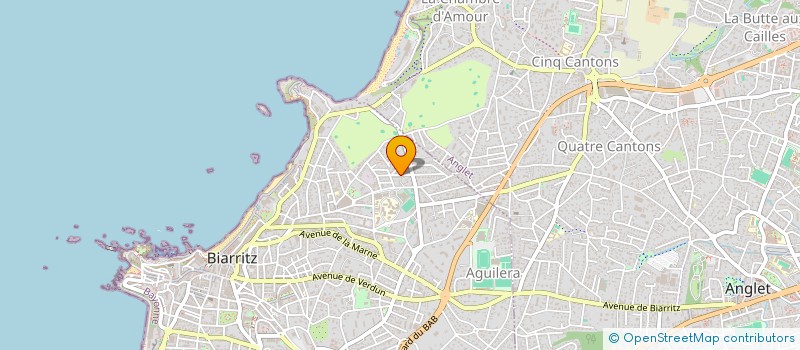 localisation de l'entreprise ARZENIA TIKIA à BIARRITZ