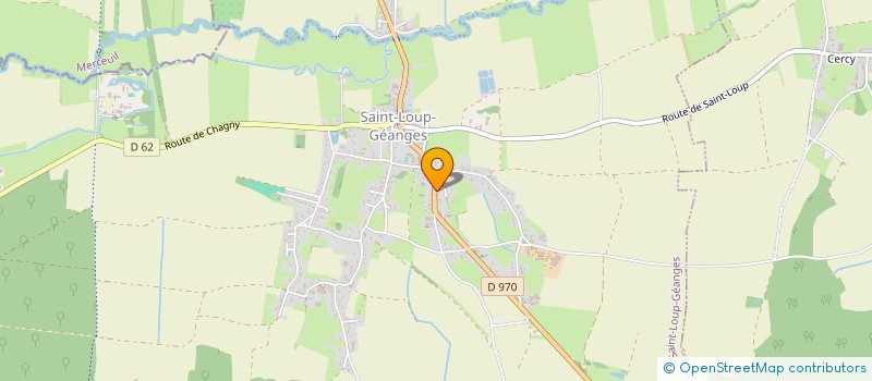 localisation de l'entreprise ARZI ARCHITECTURE  SAINT-LOUP-GEANGES