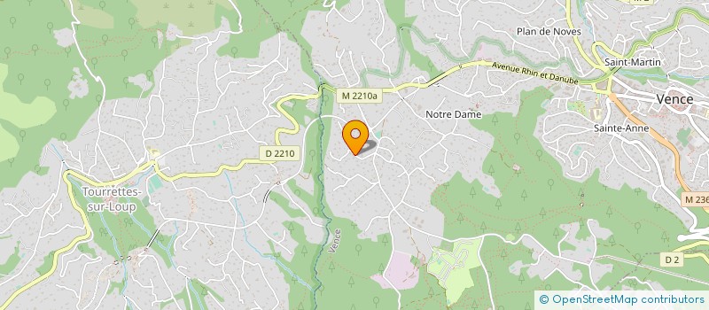 localisation de l'entreprise ARZIARI DEVELOPPEMENT à COURSEGOULES