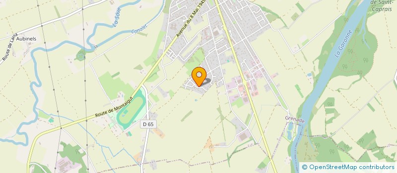 localisation de l'entreprise ARZIC PROD  GRENADE